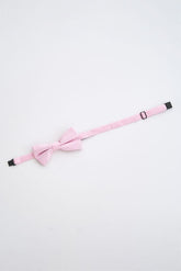 Junior Light Pink Paisley Bow Tie